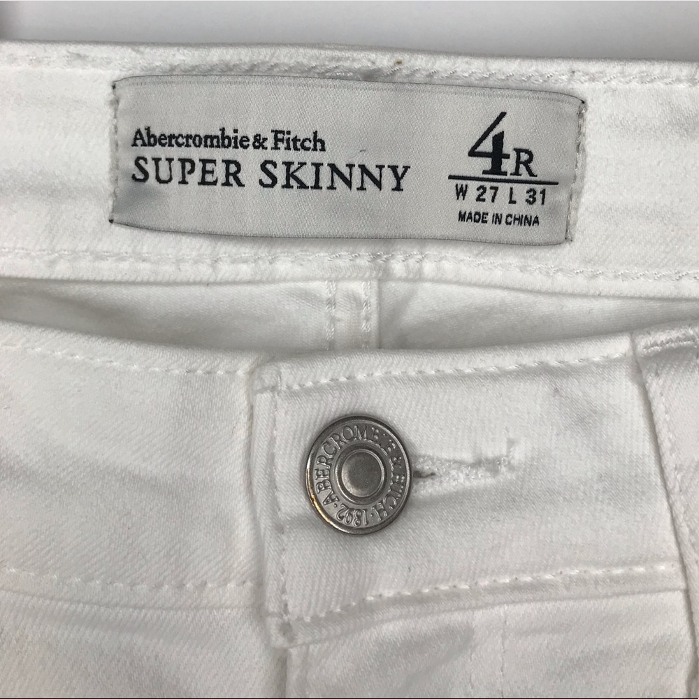 Abercrombie & Fitch Super Skinny Women’s Jeans - 4 R - Picture 11 of 16